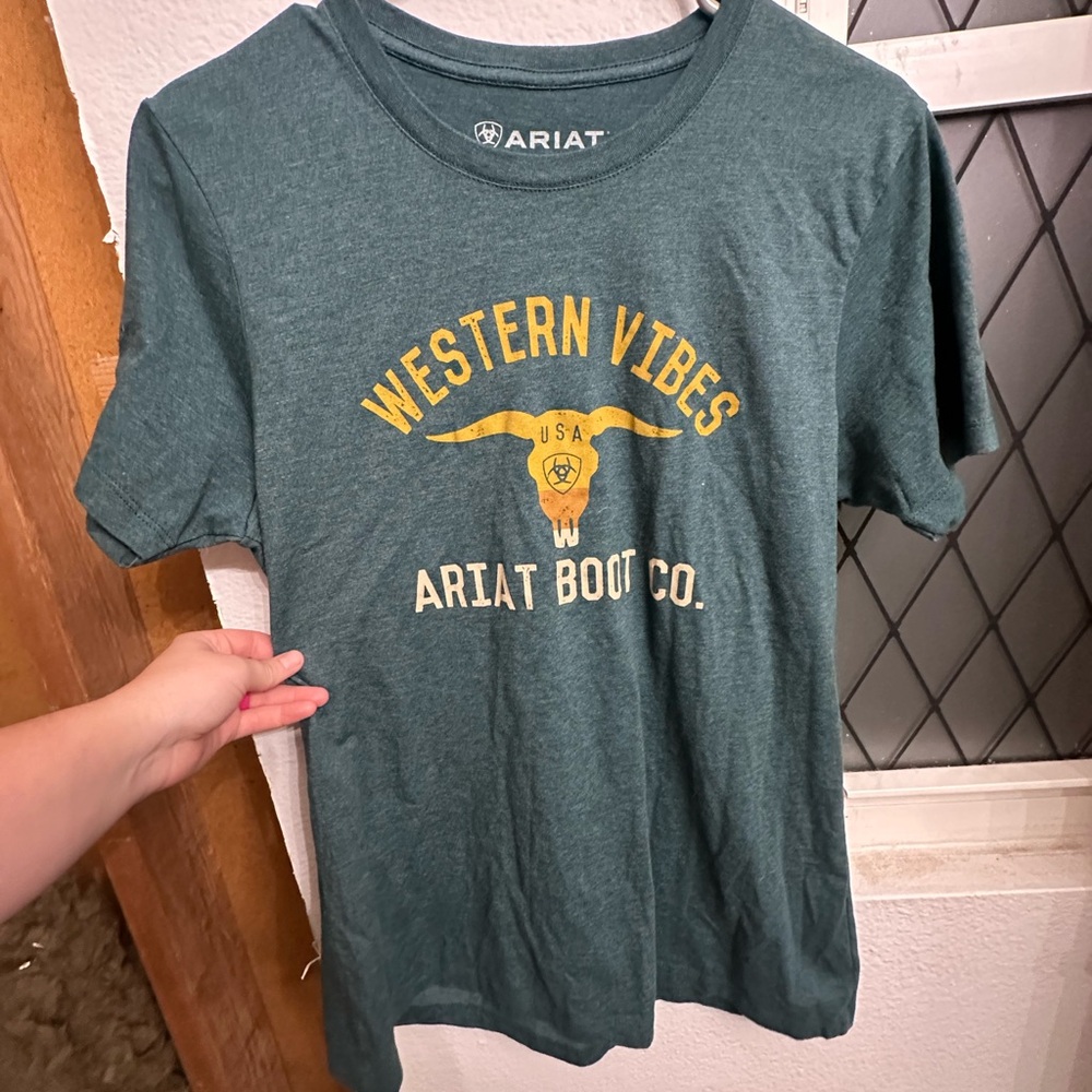 Ariat Western Vibes Green T-Shirt
